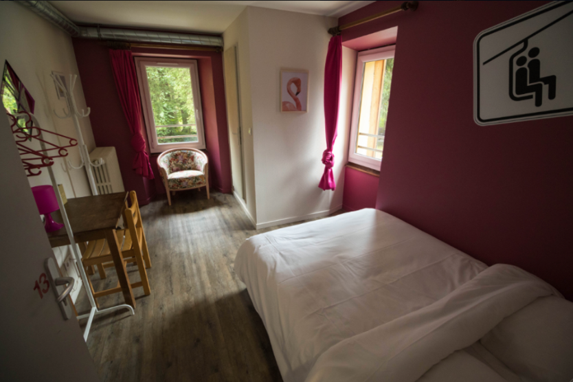 double room private chatel hostel